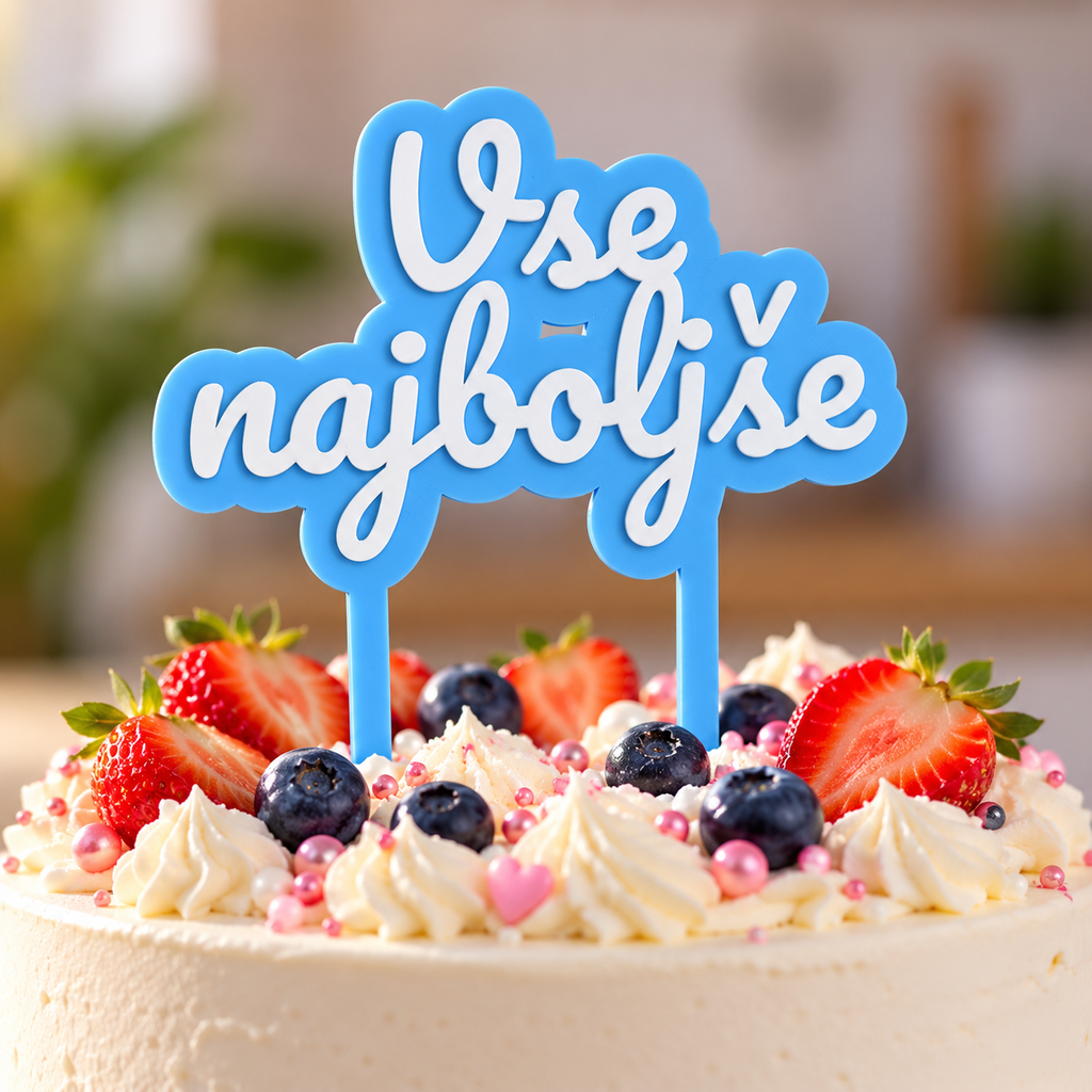 Cake topper za torto